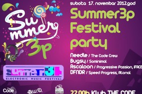 Summer3p festival žurka