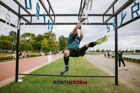 "Northstorm" trka u pravom smislu: takmičari savladavali prepreke po kiši i vetru
