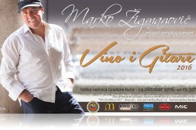 Koncert "Vino i gitare" u ponedeljak