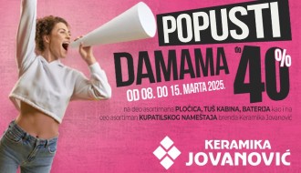Sedam dana popusta za dame u "Keramici Jovanović"