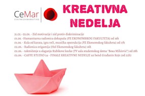 Kreativna nedelja na Ekonomskom fakultetu