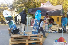 Promocija Avalanche risk snow festivala u centru grada