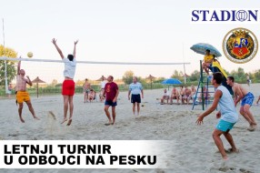 Prijave za Letnji turnir u odbojci na pesku od srede