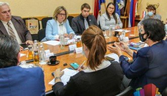 Ministarka Gordana Čomić posetila Hrvatski nacionalni savet