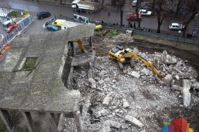 Nastavljeno rušenje skeleta: 2. dan