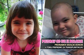 Iva Zvekić ima donora, transplantacija kreće narednog ponedeljka