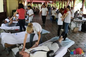 Akcija dobrovoljnog davanja krvi "Humana subota" na Velikoj terasi