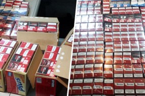 Cigarete u kutijama keksa na Horgošu