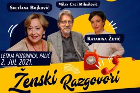Predstava "Ženski razgovori" 2. jula na Letnjoj pozornici