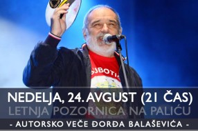 Večeras novi koncert Balaševića, u prodaji dodatne karte