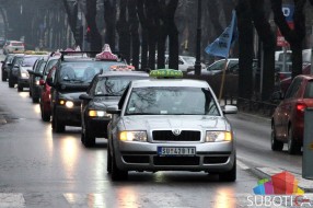 Taksisti održali protestnu vožnju