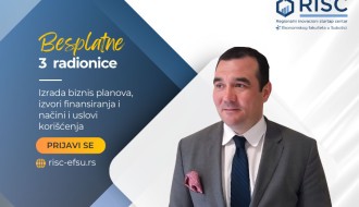 Besplatna predavanja na temu izrade biznis plana, primene naprednih finansijskih tehnika i pronalaženja izvora finansiranja