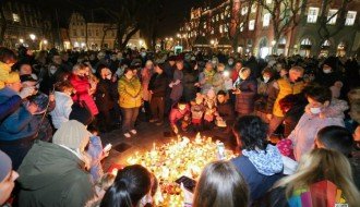 Oproštaj od Đorđa Balaševića kod Nove fontane