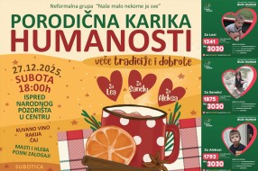 Naše malo nekome je sve: Veče solidarnosti za Lea, Aleksu i Sanelu ispred Narodnog pozorišta