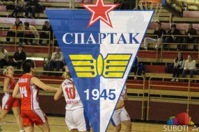 Košarkašice Spartaka 8. na kraju sezone