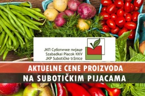 Cene na subotičkim pijacama (17. mart)
