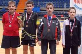 Stonoteniseri Spartaka (mlađi kadeti) učestvovali na Trofeju Vršca