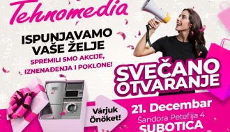 Tehnomedia stiže u Suboticu i donosi super popuste i vredne poklone