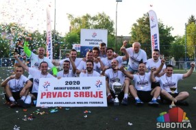 Održan završni turnir Kupa Srbije u mini fudbalu