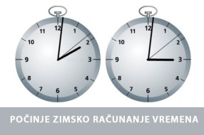 U nedelju počinje zimsko računanje vremena