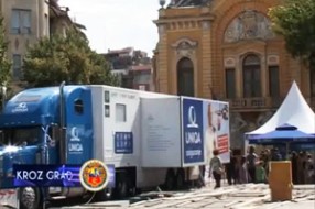 Kamion zdravlja stigao u Suboticu - Uniqa Vital Tour