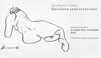 U ponedeljak otvaranje izložbe "Savršena jednostavnost" autora Hunora Đurkovića