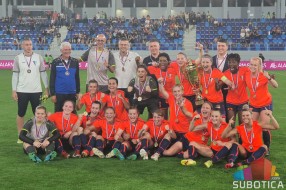 Fudbal: "Golubice" osvojile duplu krunu, u finalu Kupa ubedljive protiv Sloge