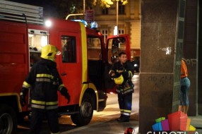 Zapalio se lift u zgradi, vatrogasci brzo reagovali