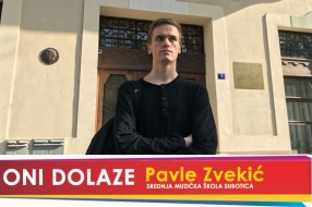 Oni dolaze: Pavle Zvekić, učenik Srednje Muzičke škole
