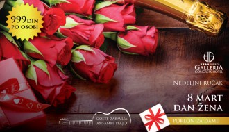 Osmomartovski ručak uz tamburaše u hotelu "Galleria"