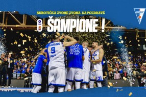 Večeras na Trgu druženje sa šampionima ABA-2 lige i proslava Spartakovog istorijskog uspeha