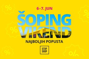 Spremite se za šoping vikend sezone - Najbolji popusti stižu u "STOP SHOP"
