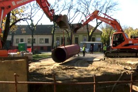 Građevinski radovi na polaganju kolektora do februara