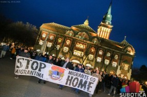 Održan protest protiv migranata