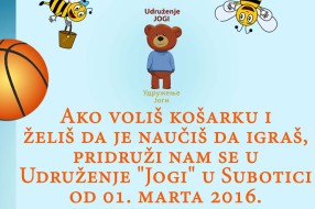 "Jogi" košarkaške radionice za decu