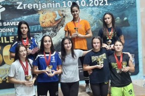 Plivanje: "Spartak Prozivka" treći u Zrenjaninu