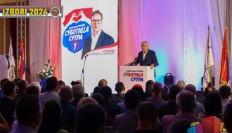 Održana završna konvencija koalicije "Aleksandar Vučić - Subotica sutra"