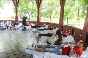 "Humana subota" na Paliću - Zalihe krvi stabilne, davaoci i dalje potrebni
