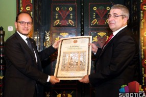 Italijanski ambasador u poseti Subotici