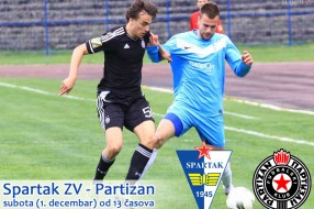 Šampion za kraj: FK "Spartak ZV" - FK "Partizan" (subota, 13 časova)