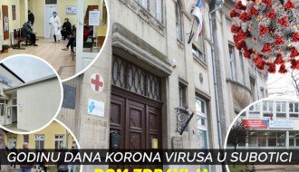 Godinu dana korona virusa u Subotici – Dom zdravlja na tri fronta