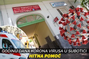 Godinu dana korona virusa u Subotici – Služba hitne medicinske pomoći kao ključni igrač