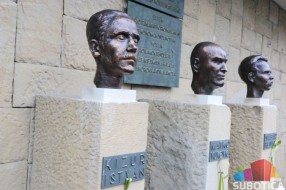 Nove biste subotičkih revolucionara na starom mestu