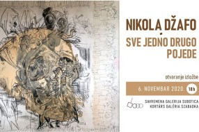 Otvaranje izložbe "Sve jedno drugo pojede" autora Nikole Džafa