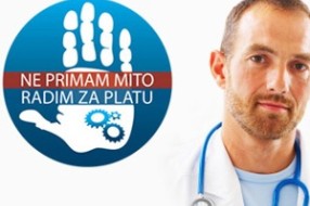 Tek svaki treći lekar pristao da nosi bedž: Ne primam mito - radim za platu