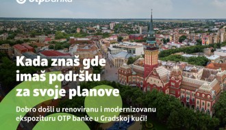 Od danas modernizovana ekspozitura OTP banke na staroj adresi