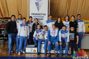 Rvači Spartaka ekipni pobednici Prvenstva Vojvodine za seniore