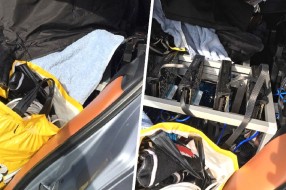 Zaplenjena oprema za "rudarenje" na Horgošu