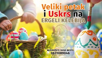Veliki petak i Uskrs na "Ergeli Kelebija" - provedite nezaboravan porodični dan