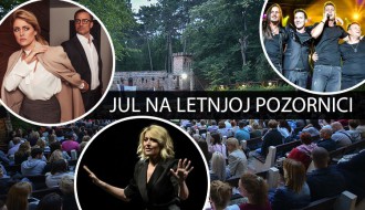 Koncerti i predstave na Letnjoj pozornici u julu